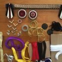 Almost-finished Bling Browband & DIY various supplies!